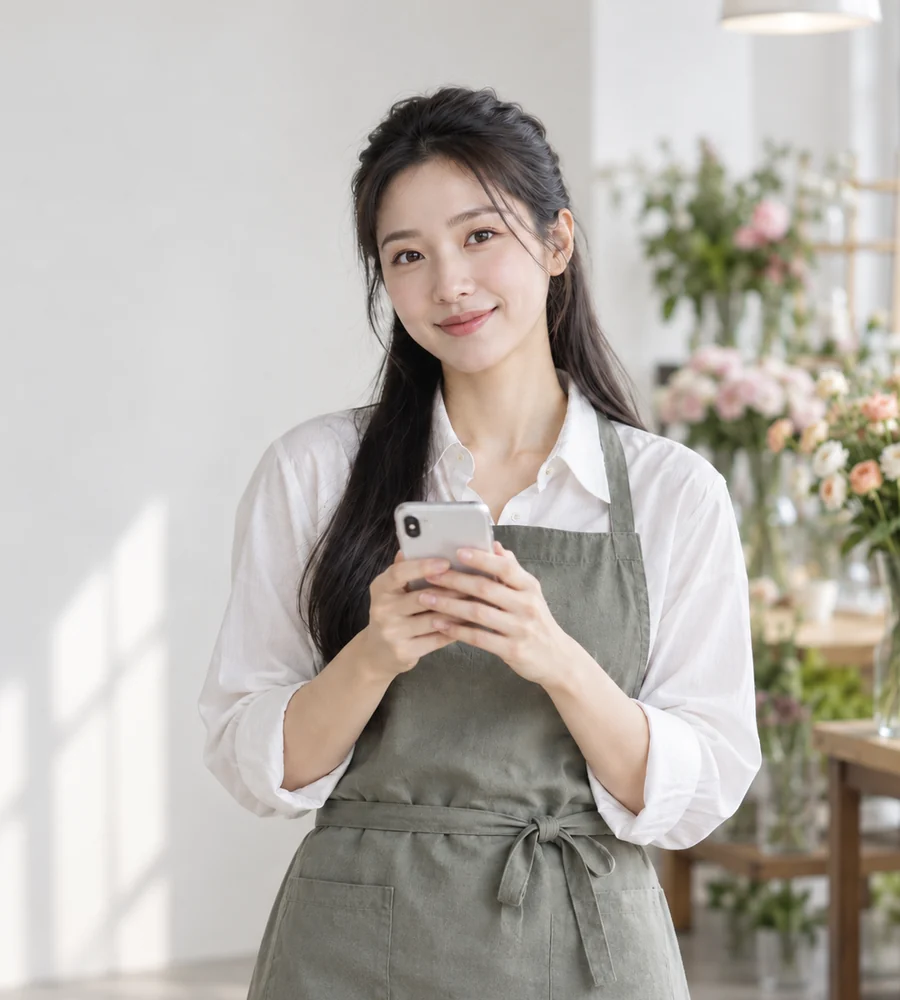 부산 개인돈 일수 상담을 휴대전화로 안내받는 고객
