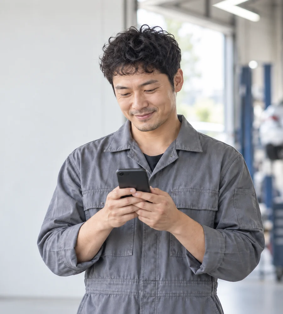 부산 개인돈 일수 상담을 휴대전화로 안내받는 고객
